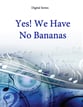 Yes! We Have No Bananas Flute or Oboe or Violin or Violin & Flute EPRINT ONLY cover